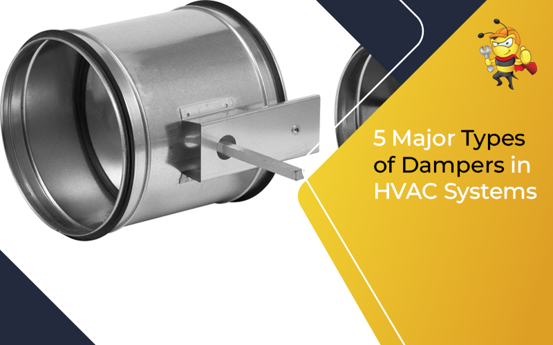 Types of Dampers in HVAC - Understanding Their Role & Use