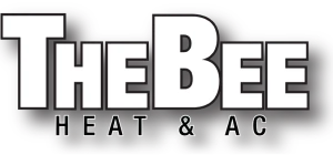 the bee heating logo footer